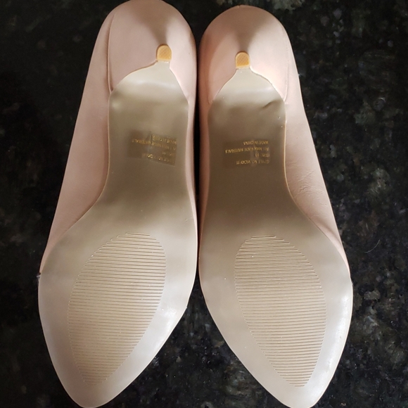 Vicky oxford beige pewter 3 in wrapped cone heel - Picture 4 of 8